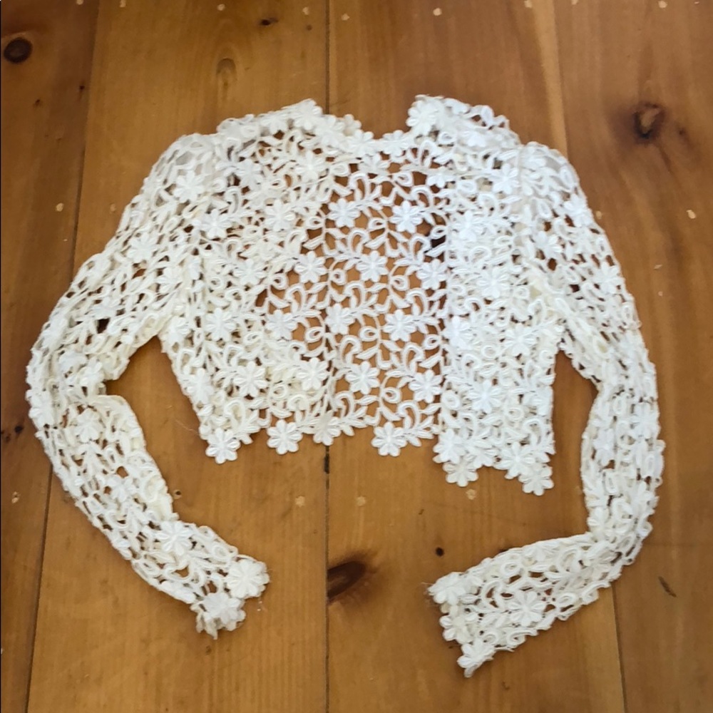 Vintage lace top
